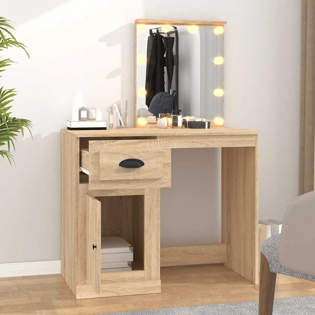 Dressing Table with LED Mirror