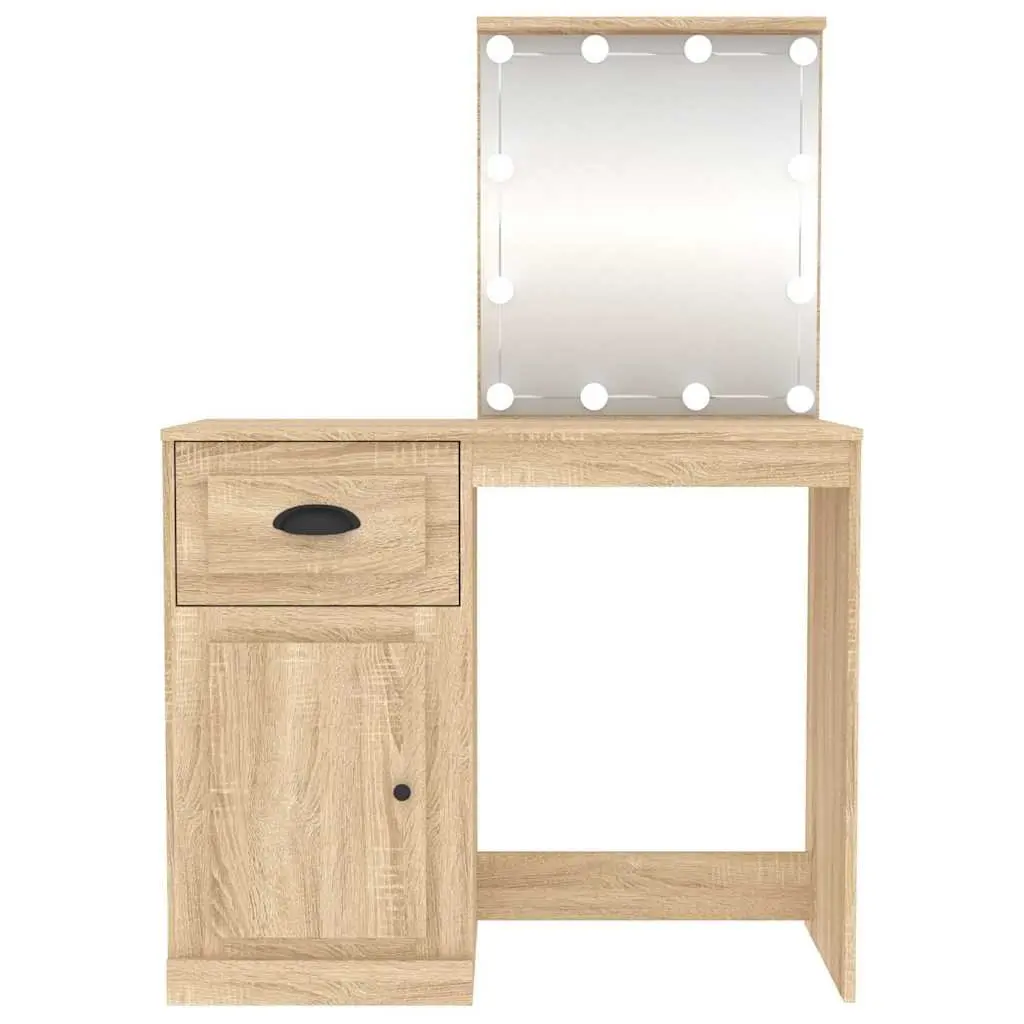 Dressing Table with LED Mirror