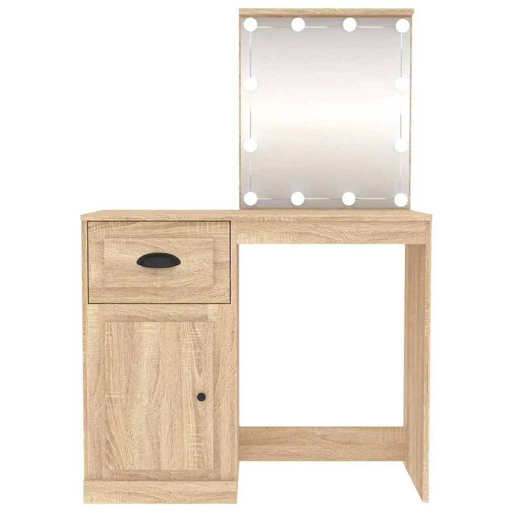 Dressing Table with LED Mirror