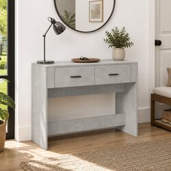 Friendly Grey Console Table for Your Home