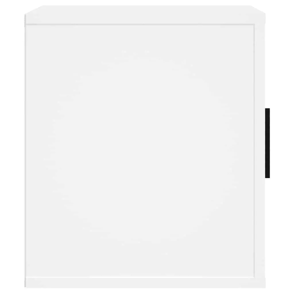 TV Cabinet White Engineered Wood 100x35x40 cm Media Storage Unit with Doors