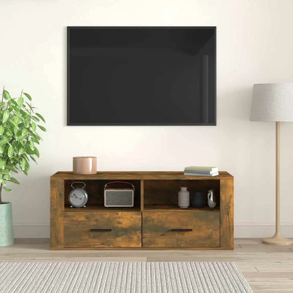 Smoked Oak TV Cabinet