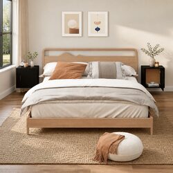 Friendly Floating Bedside Cabinets to Organize Your Space