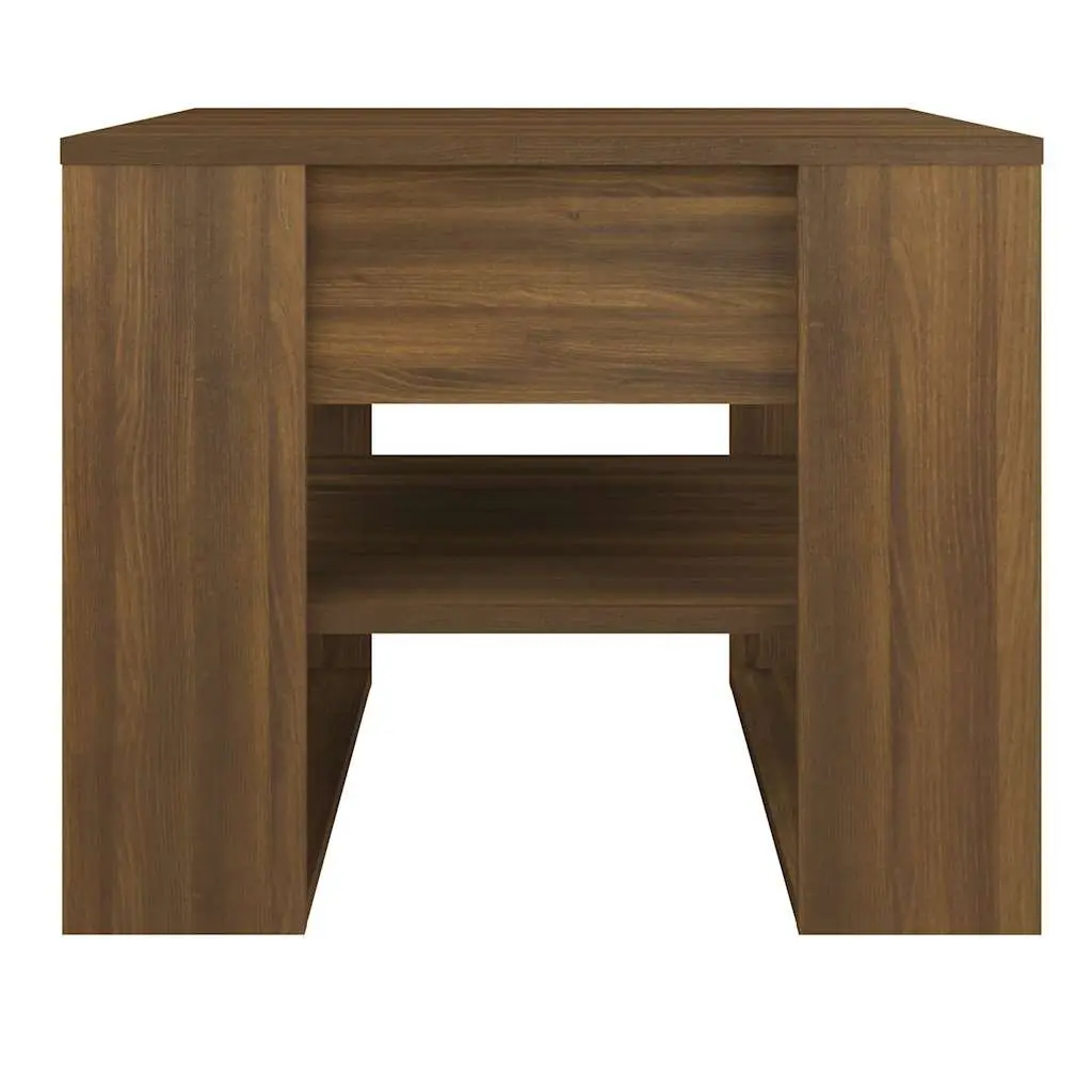 Brown Coffee Table with Storage