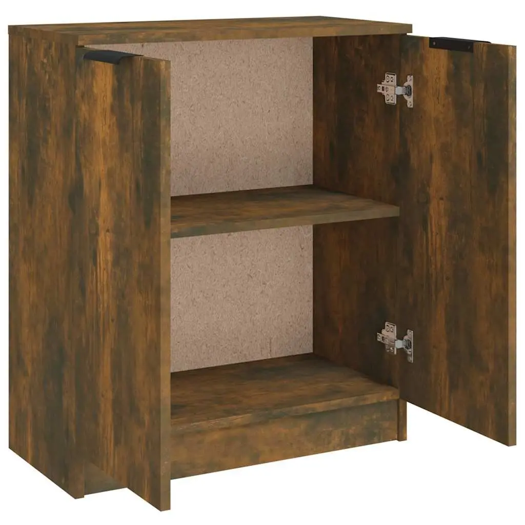 Sideboard Brown Engineered Wood Storage Cabinet 60x30x70 cm