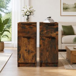 Friendly Brown Sideboard Cabinet Set for Your Home