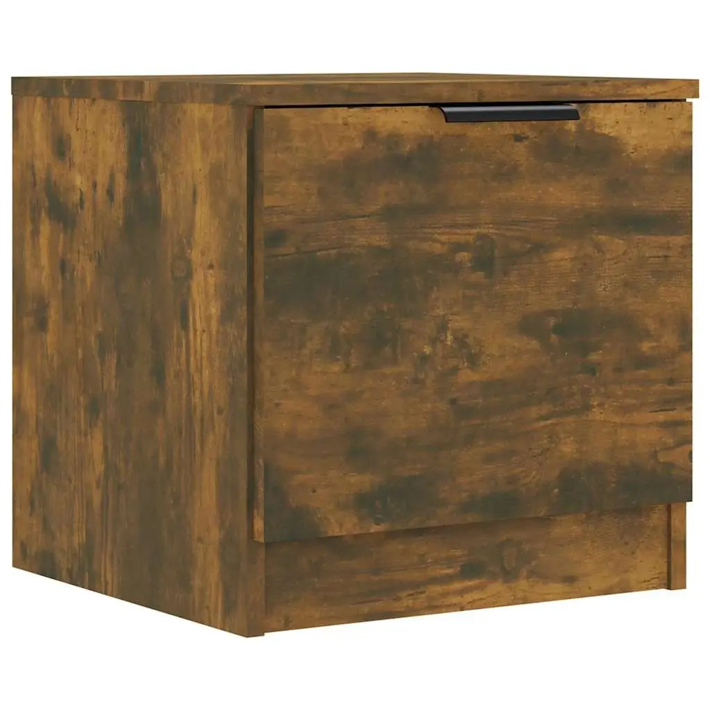 Bedside Cabinets 2 pcs Brown Nightstand Storage Table End Side 40x39x40 cm