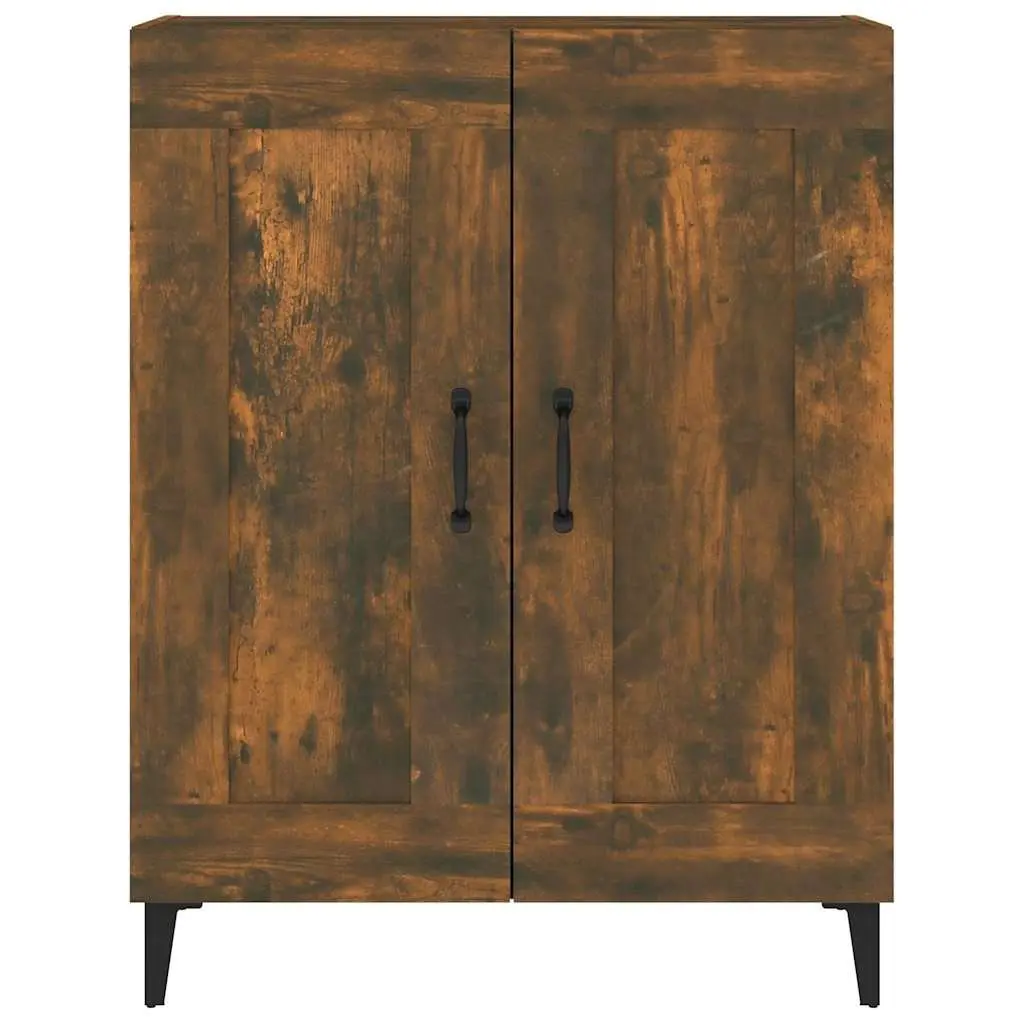 Sideboard Storage Cabinet Brown Engineered Wood 69.5 x 34 x 90 cm