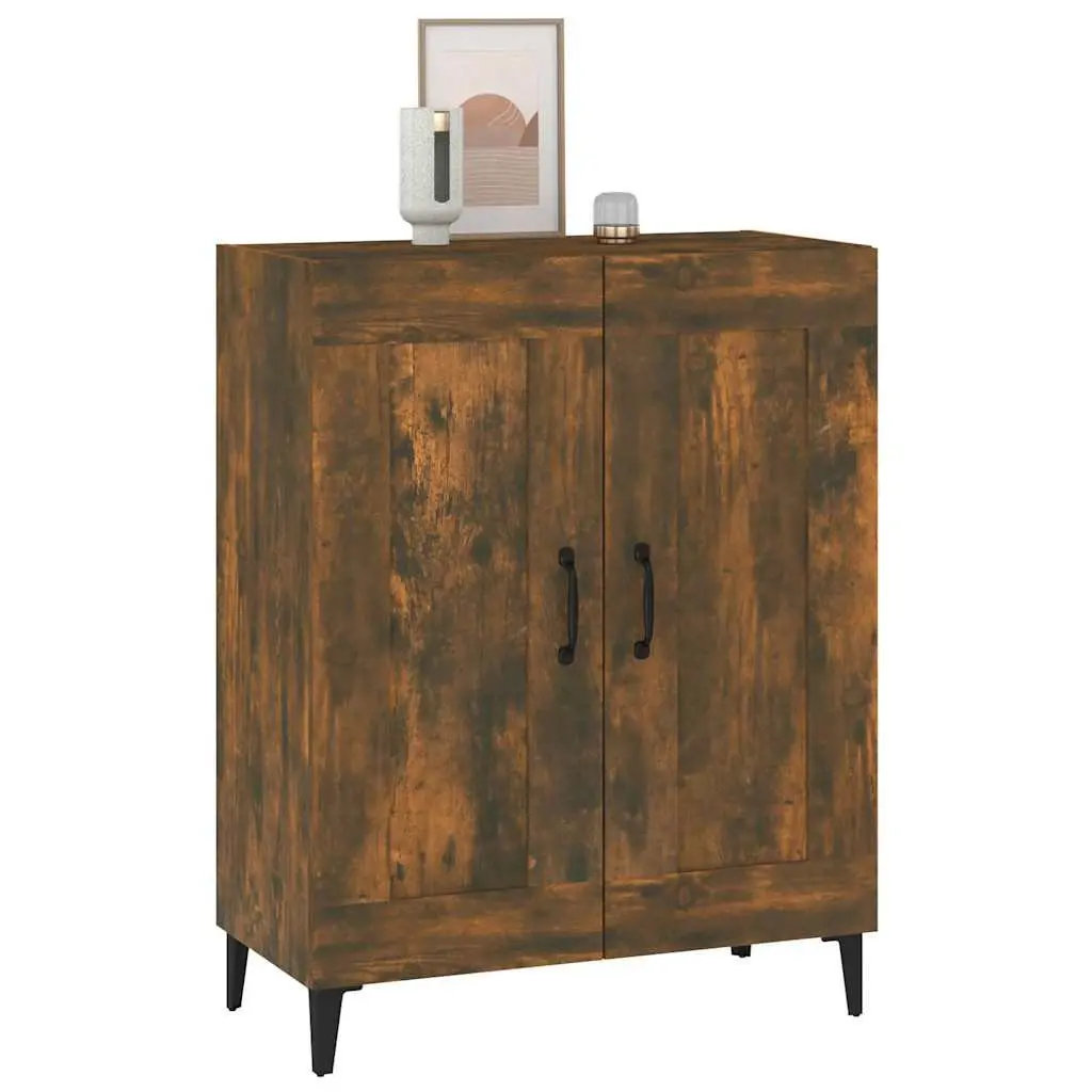 Sideboard Storage Cabinet Brown Engineered Wood 69.5 x 34 x 90 cm
