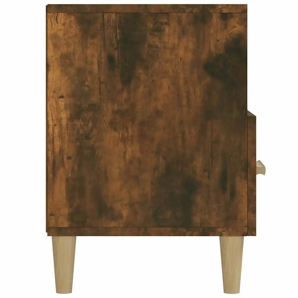 TV Cabinet Brown Engineered Wood Storage Unit 102x36x50 cm