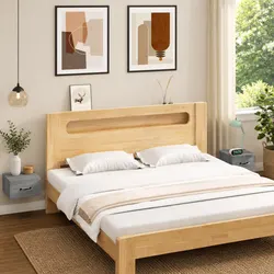 Your Essential Grey Wall-mounted Nightstand Set