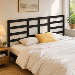 Your New Black Pine Bed Headboard: Style Meets Function