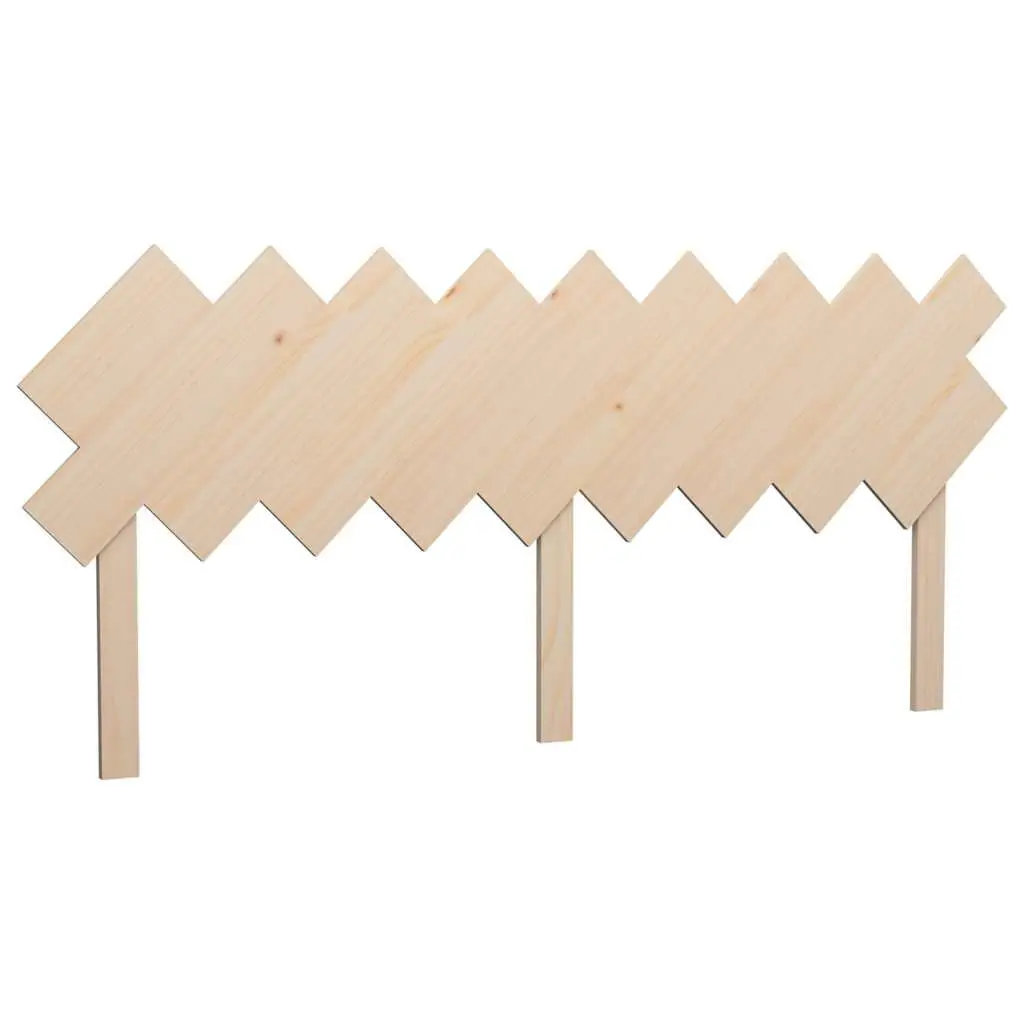 Bed Headboard 178cm Solid Pine Wood Bedroom Furniture Rustic Bed Head Board
