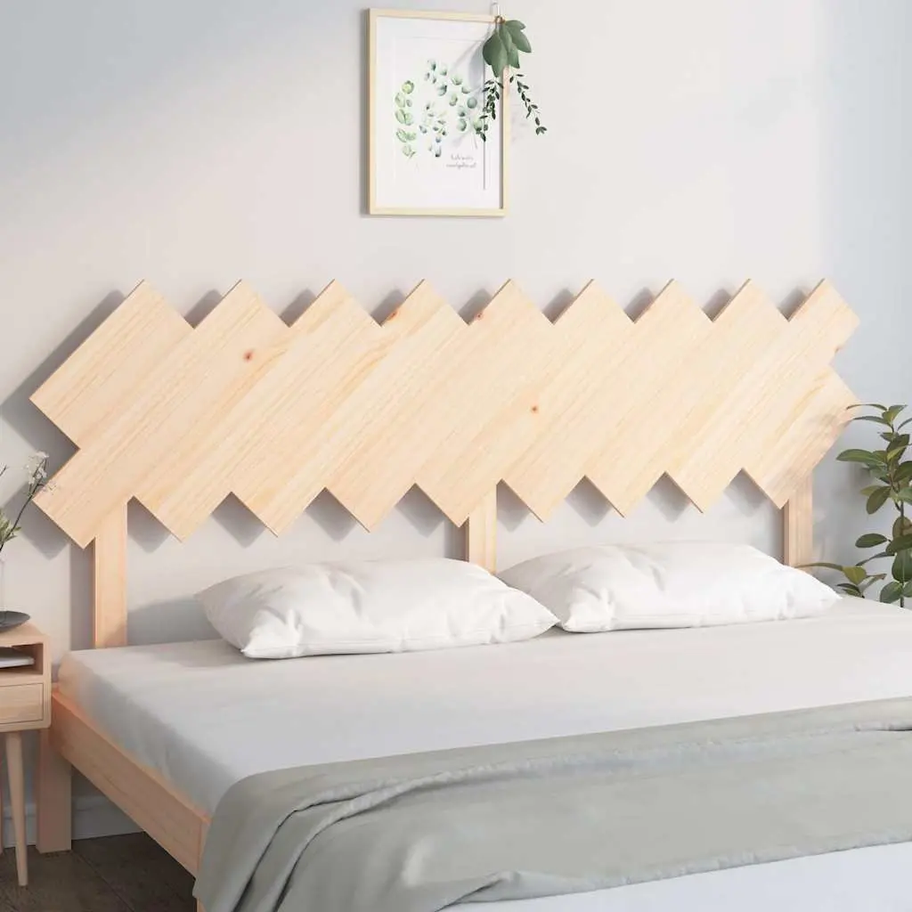 Bed Headboard 178cm Solid Pine Wood Bedroom Furniture Rustic Bed Head Board