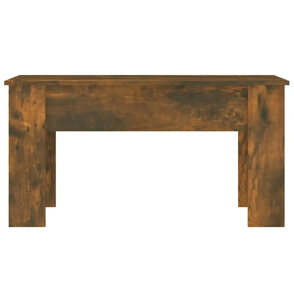 Lift Top Coffee Table Brown Engineered Wood 101 x 49 x 52 cm