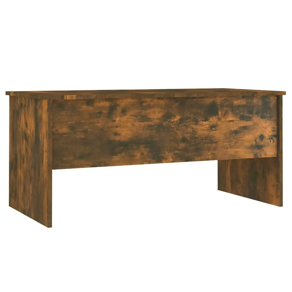 Coffee Table Lift-Top Storage Compartments Modern Brown 102 x 50.5 x 46.5 cm