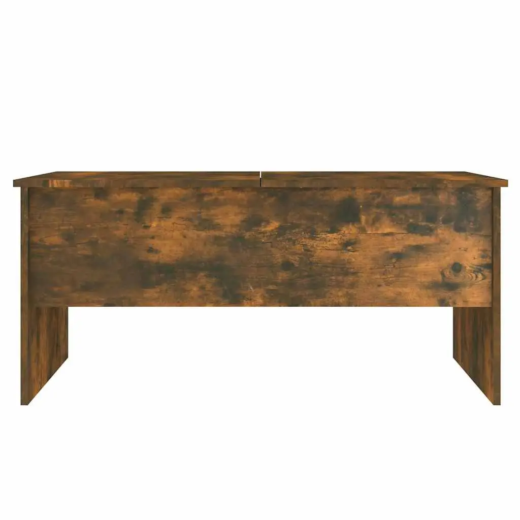 Coffee Table Lift-Top Storage Compartments Modern Brown 102 x 50.5 x 46.5 cm
