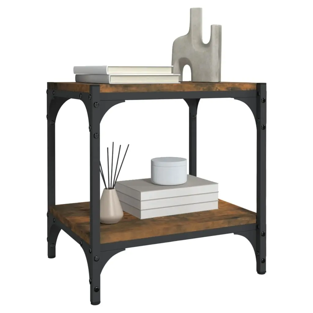 TV Cabinet Industrial Style Brown 40 x 33 x 41 cm