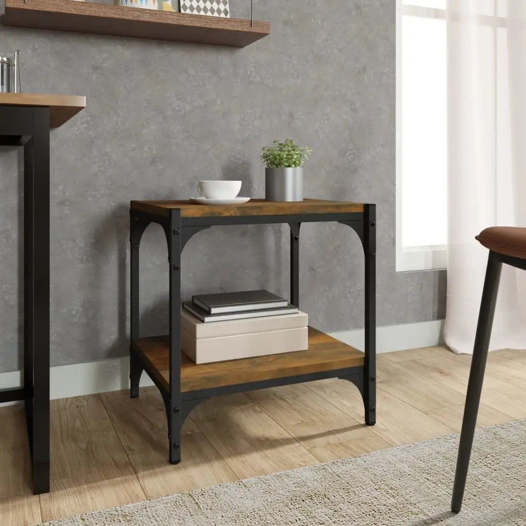 TV Cabinet Industrial Style Brown 40 x 33 x 41 cm