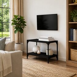 Charming Black TV Cabinet for Your Media Needs
