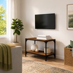 Your Friendly Brown Oak TV Cabinet 60x33x41 cm