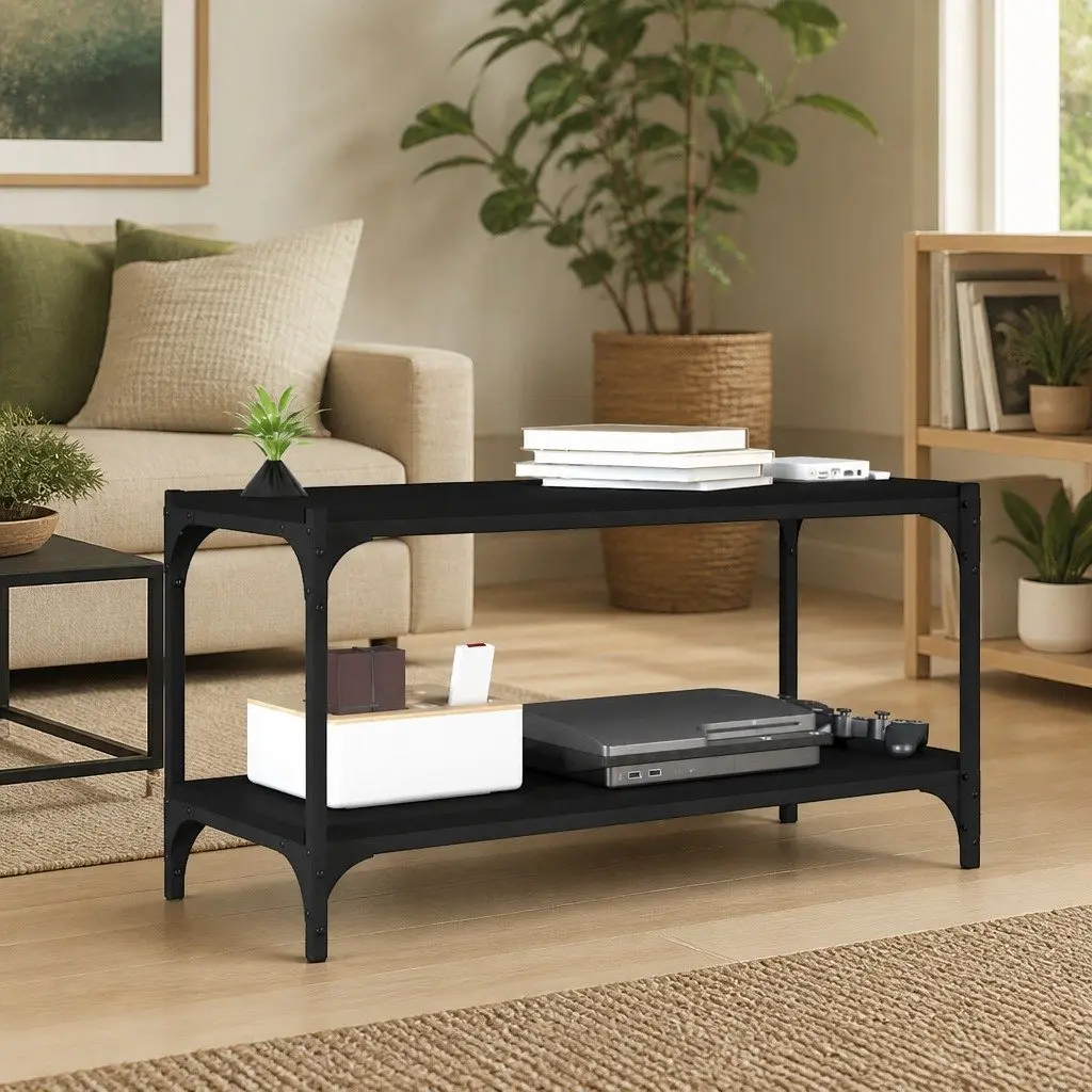 Black TV Cabinet for Living Room Needs