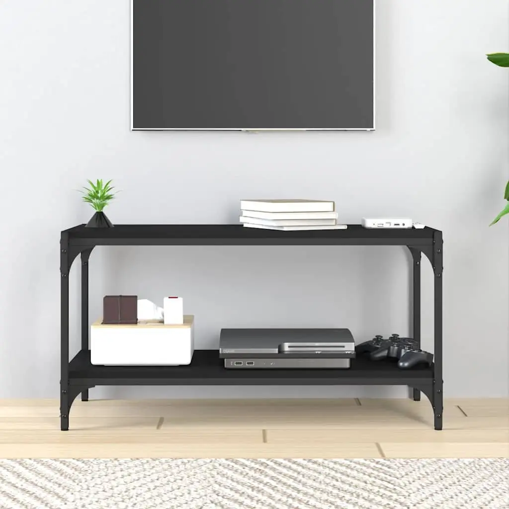 Black TV Cabinet for Living Room Needs