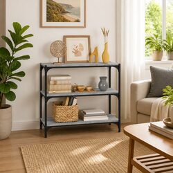 Friendly Grey Book Cabinet for Your Storage Needs