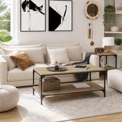 Your New Favorite Coffee Table: Sonoma Oak 100x50x40 cm