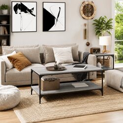 Your Friendly Grey Sonoma Coffee Table 80x50x40 cm