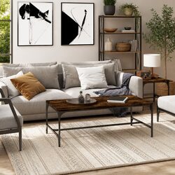 Cozy Up Your Space with a Stylish Brown Coffee Table