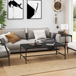 A Friendly Black Coffee Table for Your Living Space