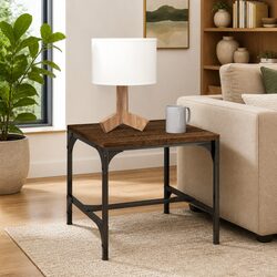 Friendly Brown Oak Coffee Table 50x50x35 cm for You