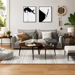 Create a Cozy Space with Our Brown Side Tables Set
