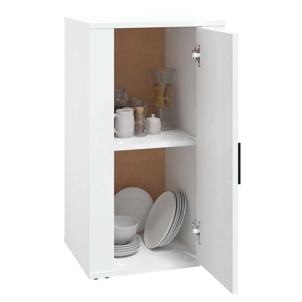 Sideboard Cabinet White Engineered Wood 40x33x70cm