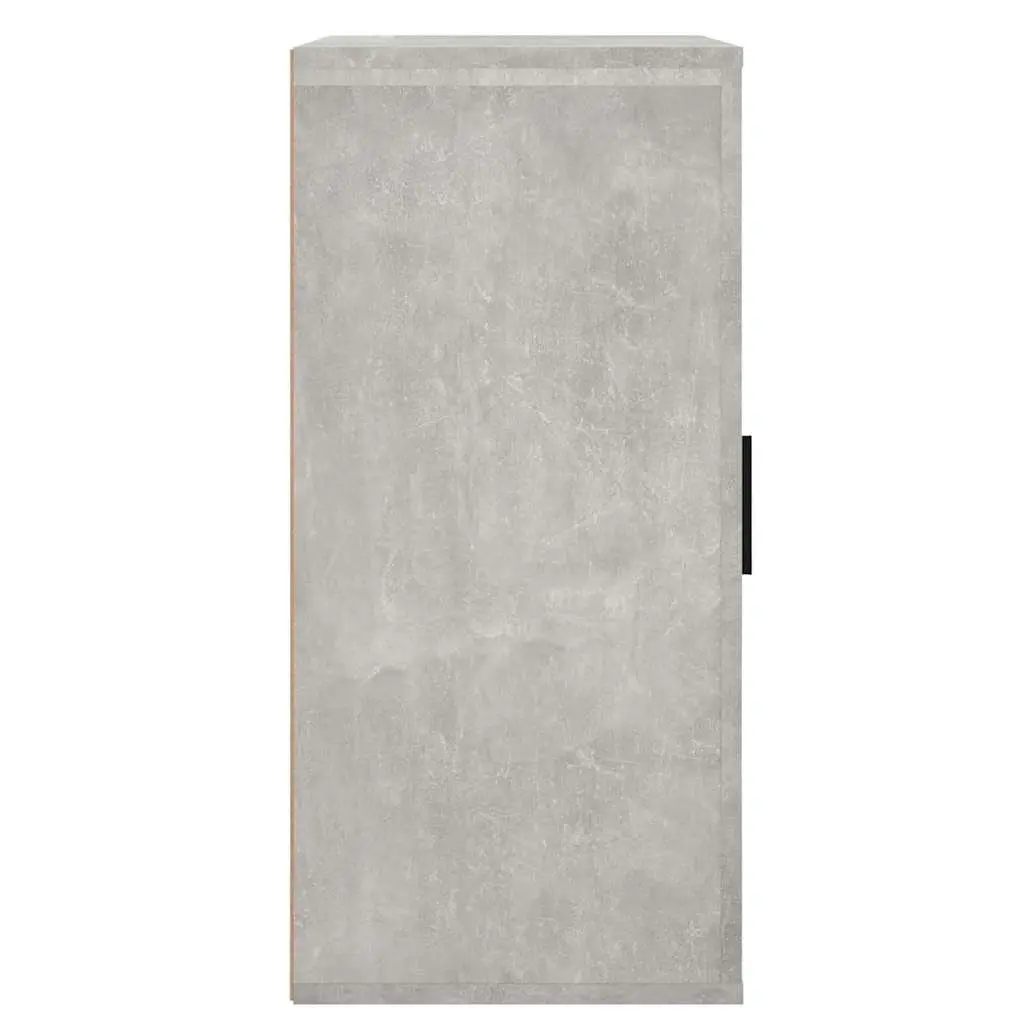 Sideboard Storage Cabinet Grey Engineered Wood Furniture with Door Compartment
