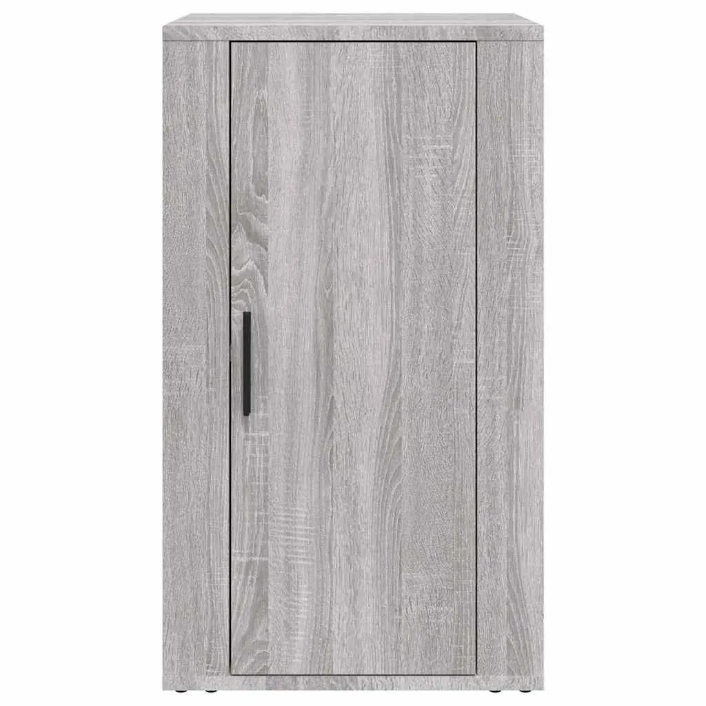 Sideboard Storage Cabinet Grey Engineered Wood 40x33x70cm