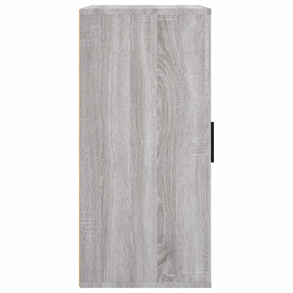 Sideboard Storage Cabinet Grey Engineered Wood 40x33x70cm