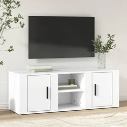 Your New Favorite TV Cabinet 100x31.5x35 cm in White
