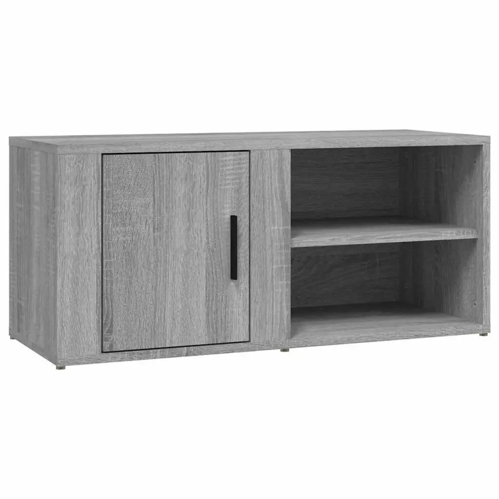 TV Cabinets Grey Sonoma Media Storage Unit 2 pcs 80 x 31.5 x 36 cm