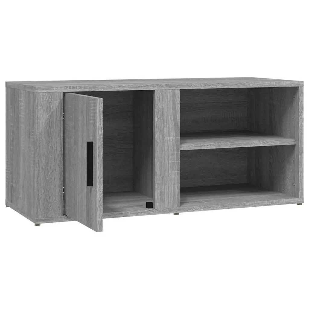 TV Cabinets Grey Sonoma Media Storage Unit 2 pcs 80 x 31.5 x 36 cm