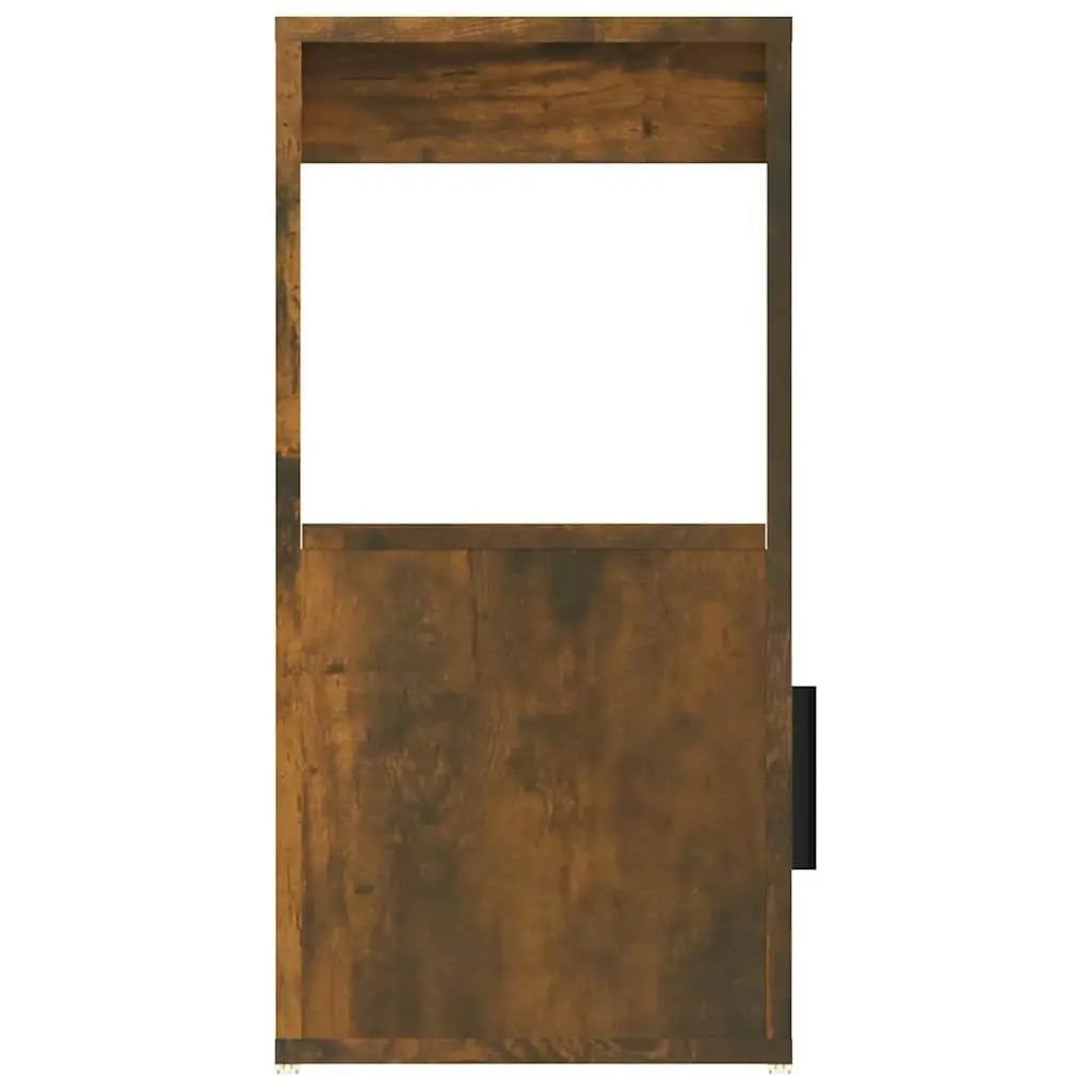 Sideboard Cabinet Smoked Oak Brown Storage Buffet Living Room Furniture