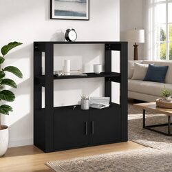 Welcoming Black Sideboard for Organizing Your Essentials