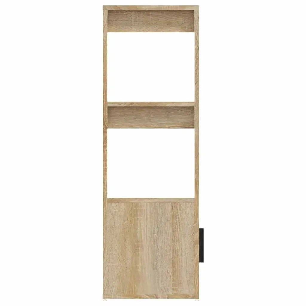 Sideboard Engineered Wood Storage Cabinet Brown 80W x 30D x 90H cm