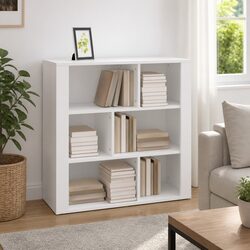 Friendly White Sideboard with Organized Storage