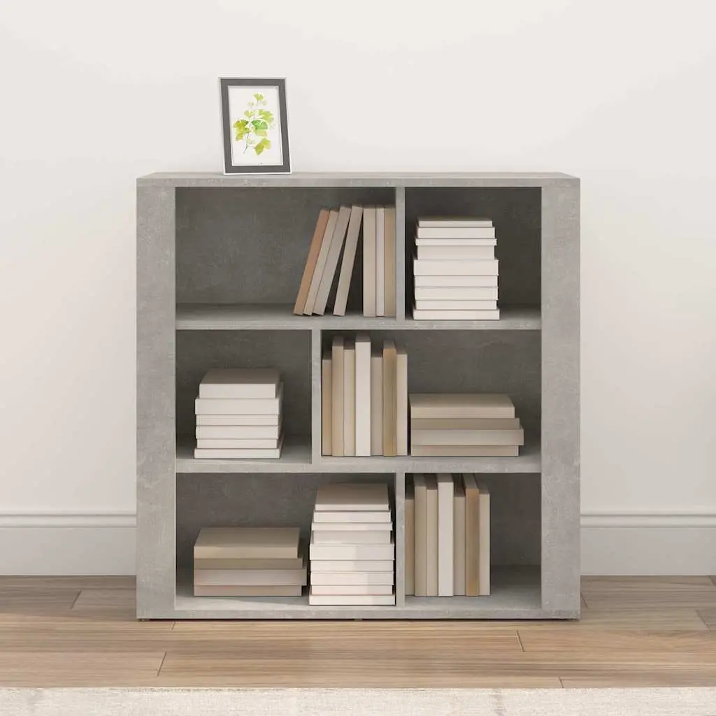 Sideboard Grey Engineered Wood 80x30x80 cm Storage Cabinet Living Room Furniture