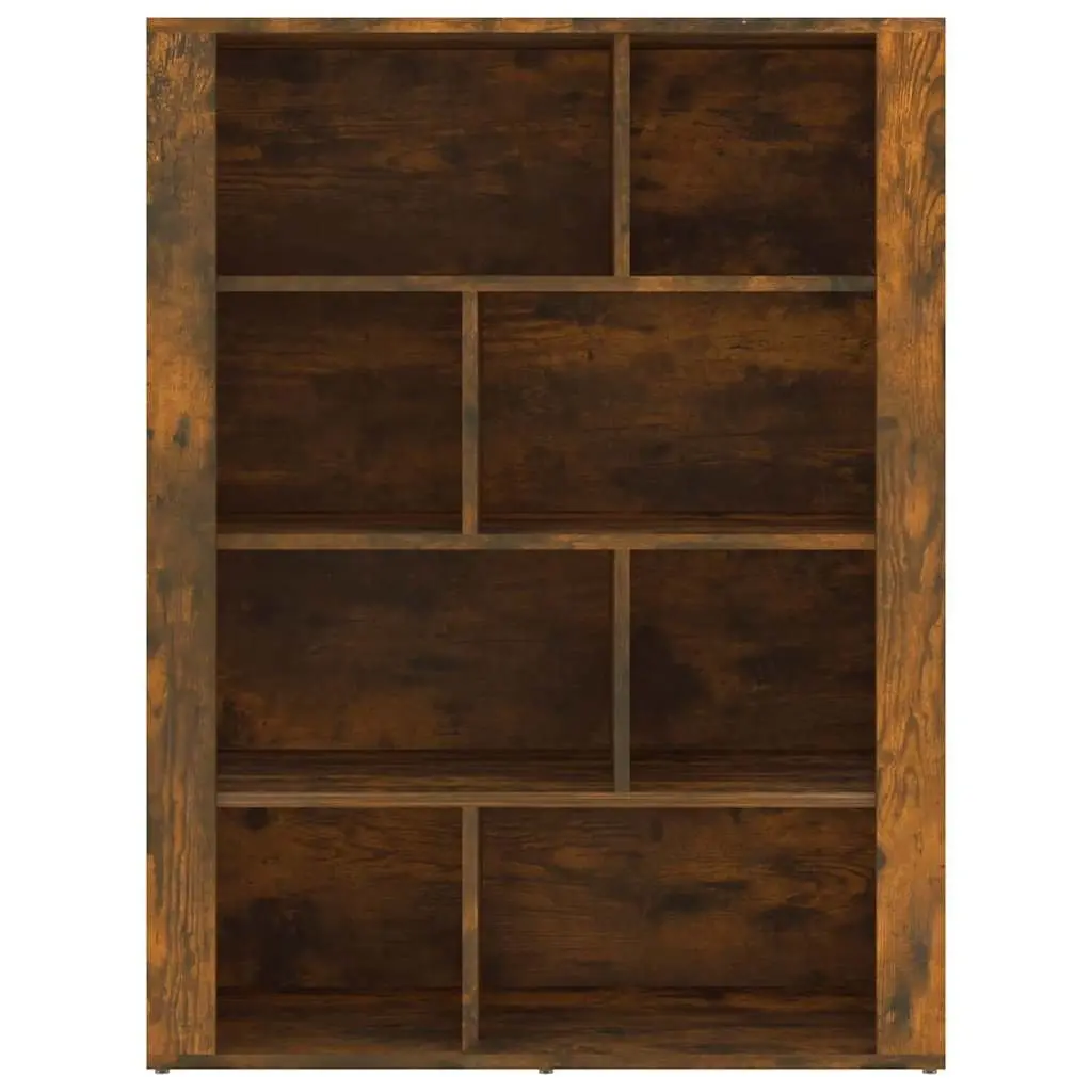 Sideboard Brown Engineered Wood Storage Cabinet with Compartments 80x30x106cm