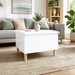 Your Perfect Accent: White High Gloss End Table