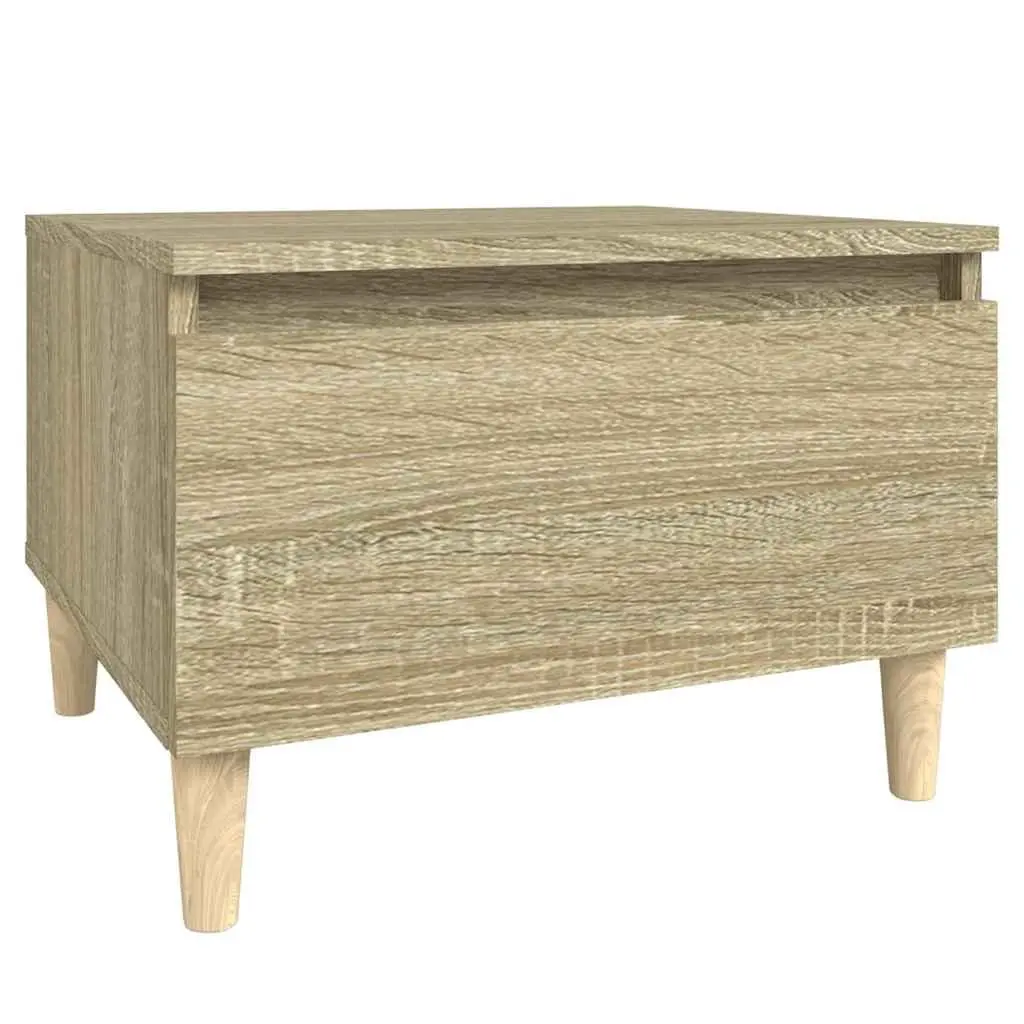 End Table Side Table Sonoma Oak Brown Engineered Wood Living Room Furniture
