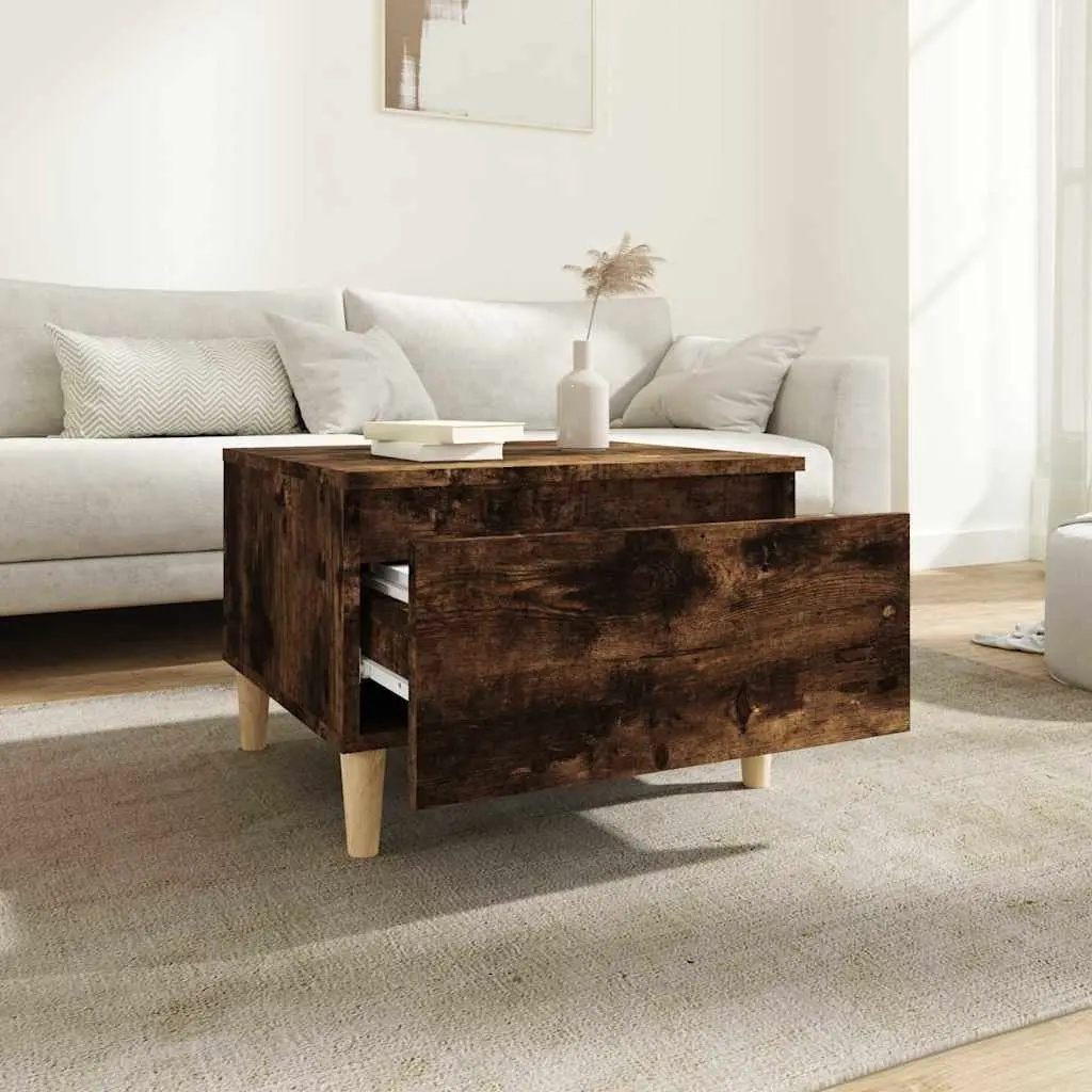 Side Table with Drawer Storage